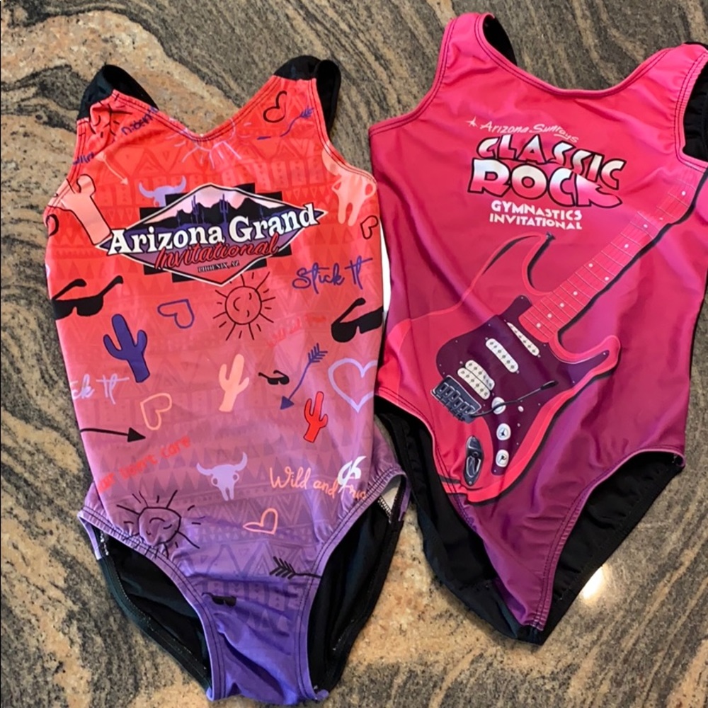 2 CL leotards (AZ Meets)